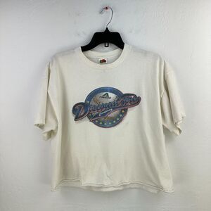 Vtg Arizona Diamondbacks Tshirt Boxy Crop XL Y2K‎ Discount Tire Cut Off Baseball